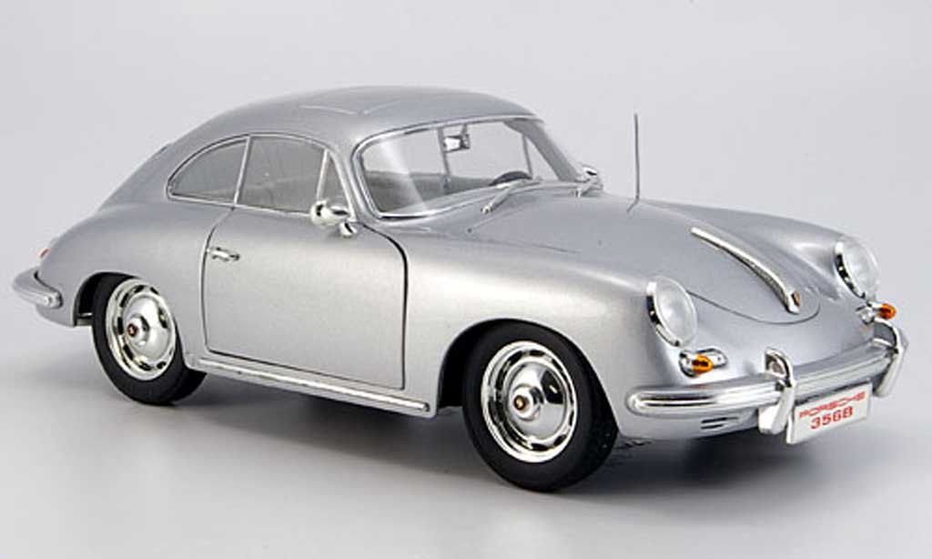 Porsche 356 1960 1/18 Ricko 1960 B coupe grigio modellino in miniatura