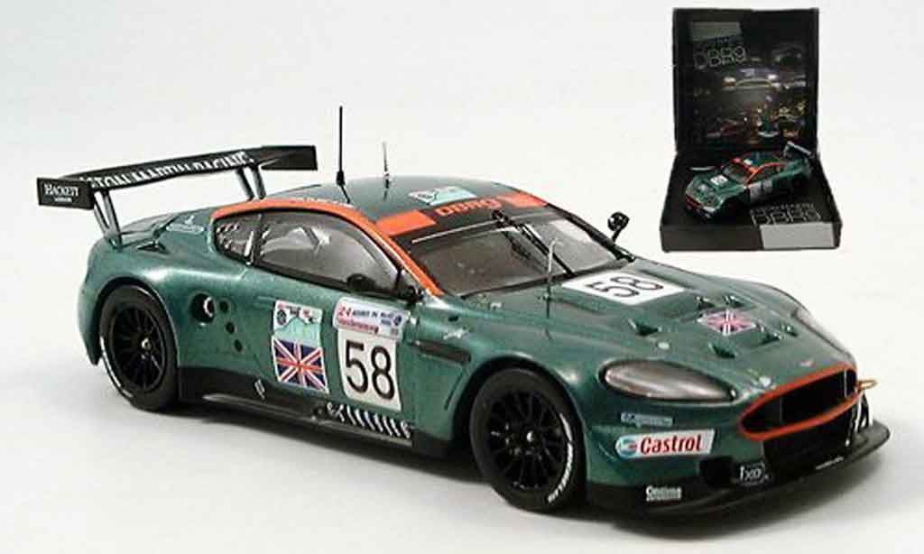 Aston Martin DBR9 1/43 IXO no. 58 enge kox lamy le mans 2005 modellino in miniatura