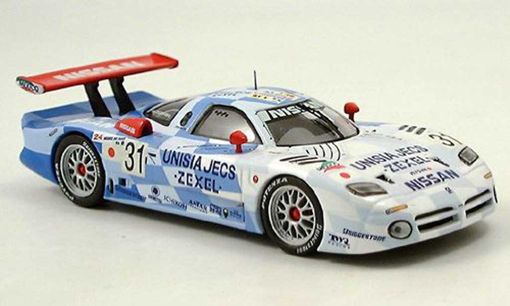 Nissan R390 1/43 IXO GT1 Unisia Jecs Le Mans 1998 modellino in miniatura