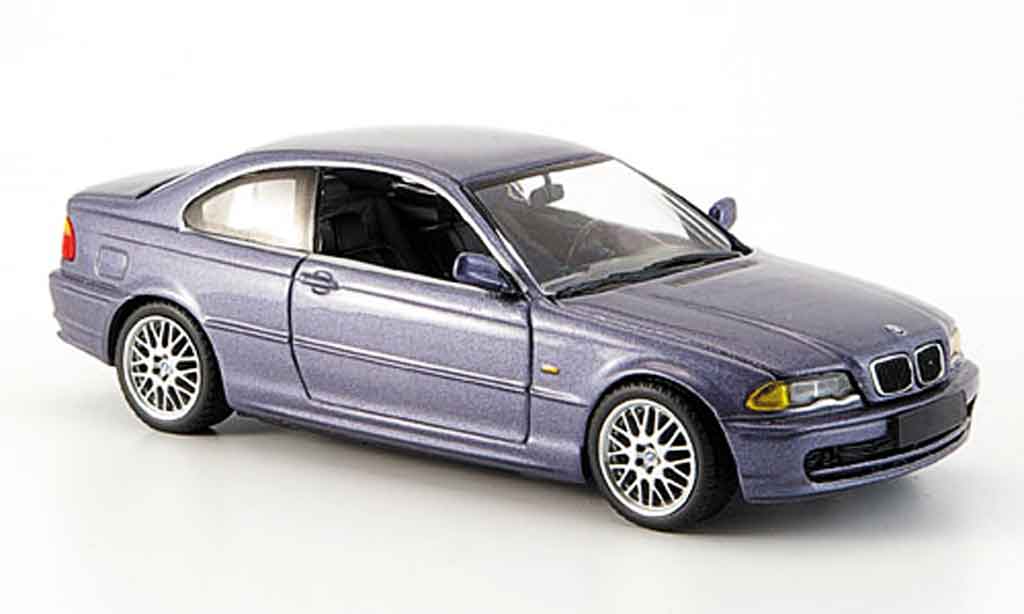 Bmw 328 E46 1/43 Minichamps E46 Ci (E 46) grigio 1999 modellino in miniatura