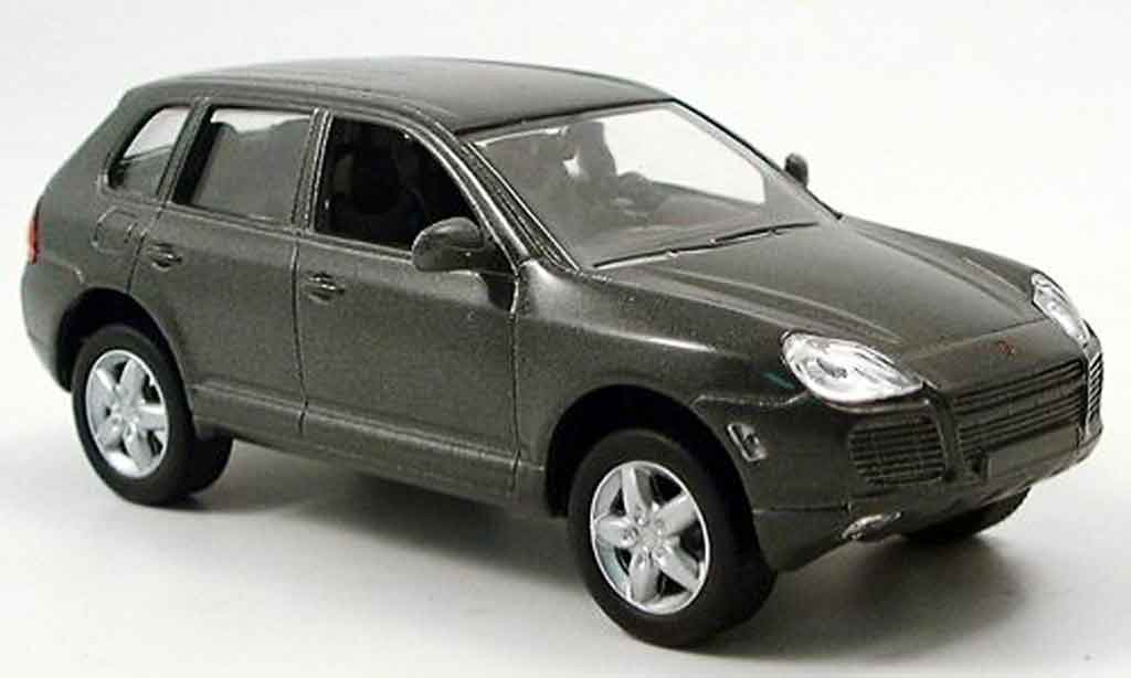 Porsche Cayenne Turbo 1/43 Solido Turbo grigio 2002 modellino in miniatura