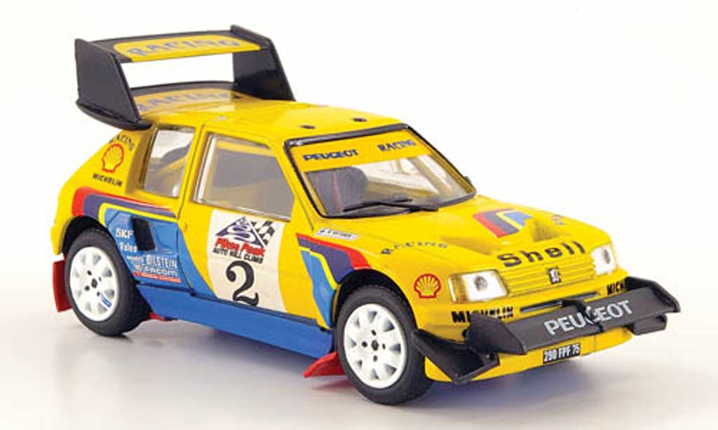 Peugeot 205 Turbo 16 1/43 Solido Turbo 16 Rallye Pikes Peak 1987 T16 modellino in miniatura