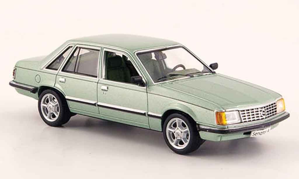 Opel Senator 1/43 Schuco a grigio metalliseegrun modellino in miniatura