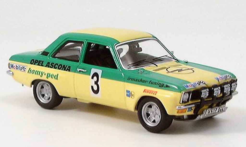 Opel Ascona A 1/43 Schuco A rallye irmscher 1973 modellino in miniatura