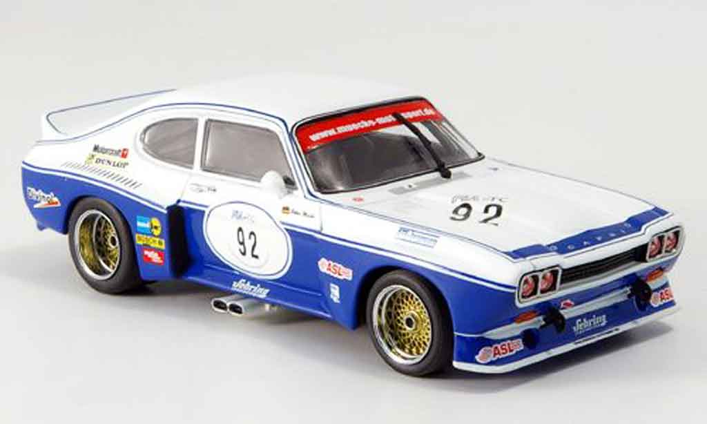 Ford Capri 3100 1/43 Minichamps 3100 No.92 P. Mucke Sieger Zolder 2005 modellino in miniatura