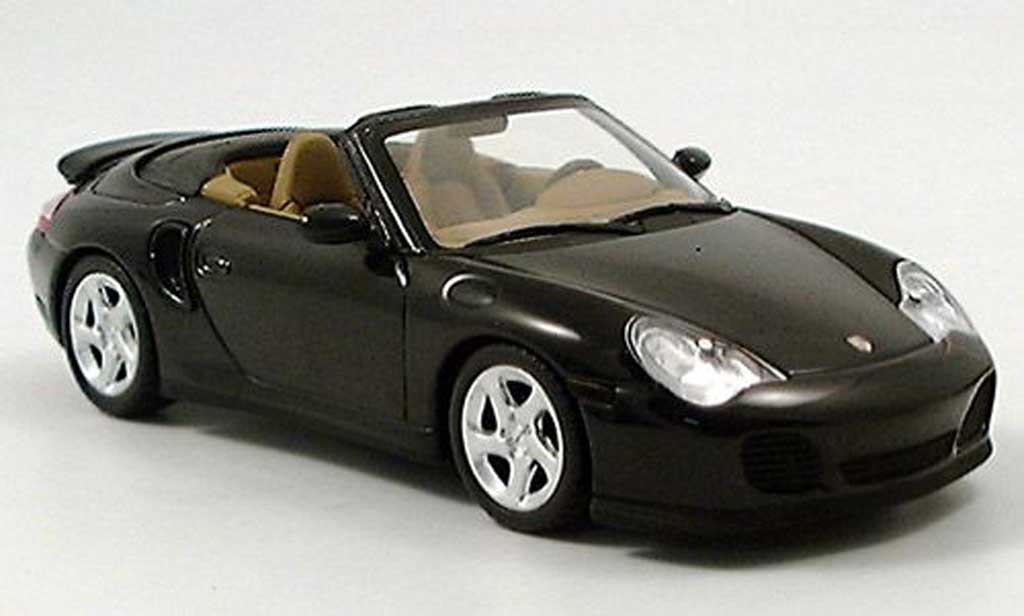 Porsche 996 Turbo 1/43 Minichamps Turbo Cabriolet grun 2005 modellino in miniatura