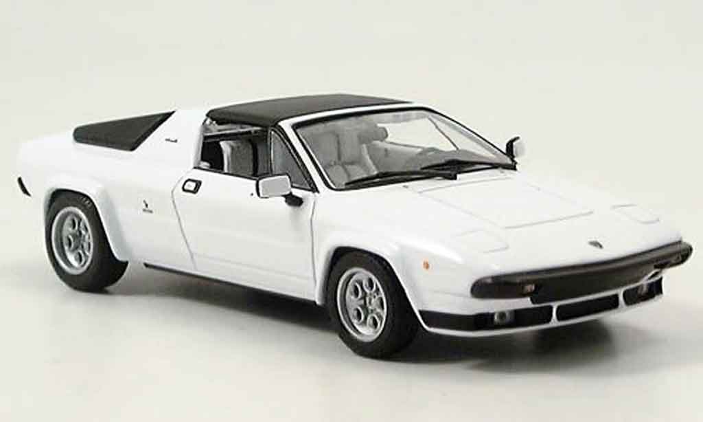 Lamborghini Silhouette 1/43 Minichamps bianco 1976 modellino in miniatura
