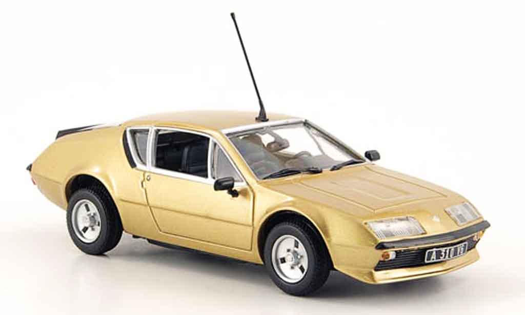 Alpine A310 1/43 Minichamps kupfer 1976 modellino in miniatura