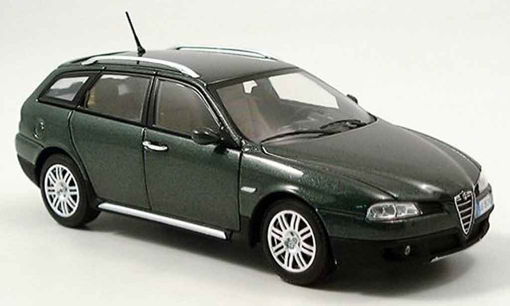 Alfa Romeo 156 1/43 Minichamps crosswagon grun 2004 modellino in miniatura