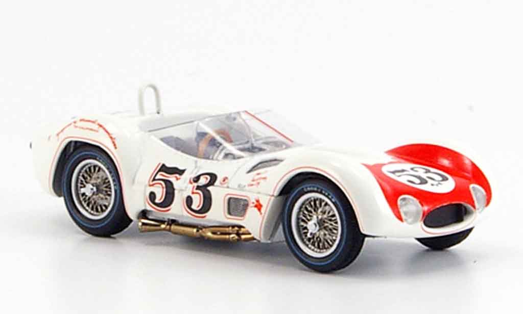 Maserati Tipo 1/43 Minichamps 61 krause sieger riverside 1960 modellino in miniatura