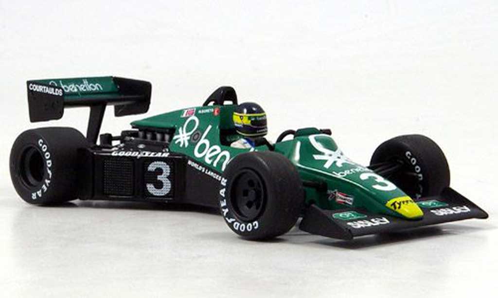 Ford F1 1983 1/43 Minichamps 1983 Tyrrell 012 Alboreto GP Niederlande modellino in miniatura
