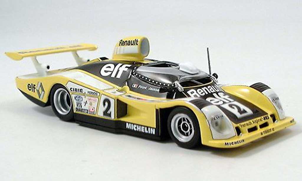 Alpine A442 1/43 Minichamps B No.2 Pironi / Jaussaud 24h Le Mans 1978 modellino in miniatura