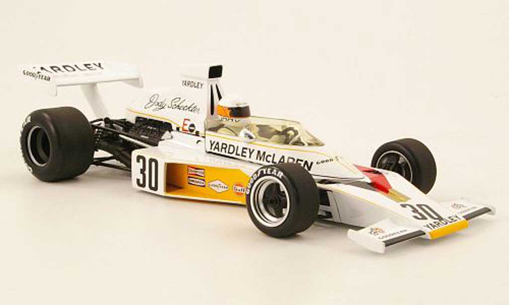 Ford F1 1973 1/18 Minichamps 1973 mclaren ford m23 no.30 yardley gp grande bretagne j.scheckter avec panneaux amovibles modellino in miniatura