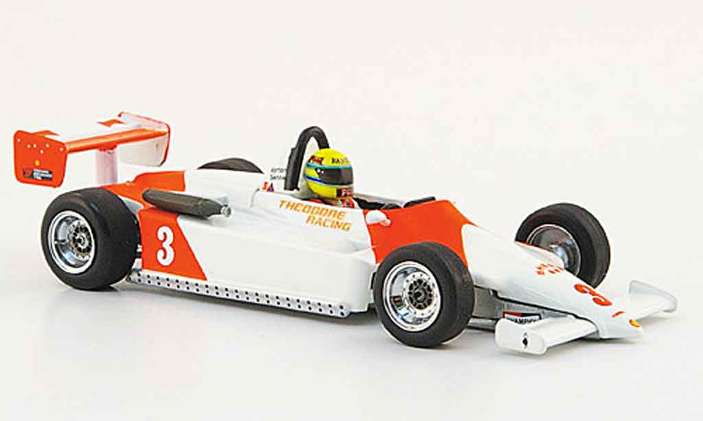 Toyota F1 1/43 Minichamps ralt rt 3 no.3 a. senna sieger gp macau 1983 modellino in miniatura