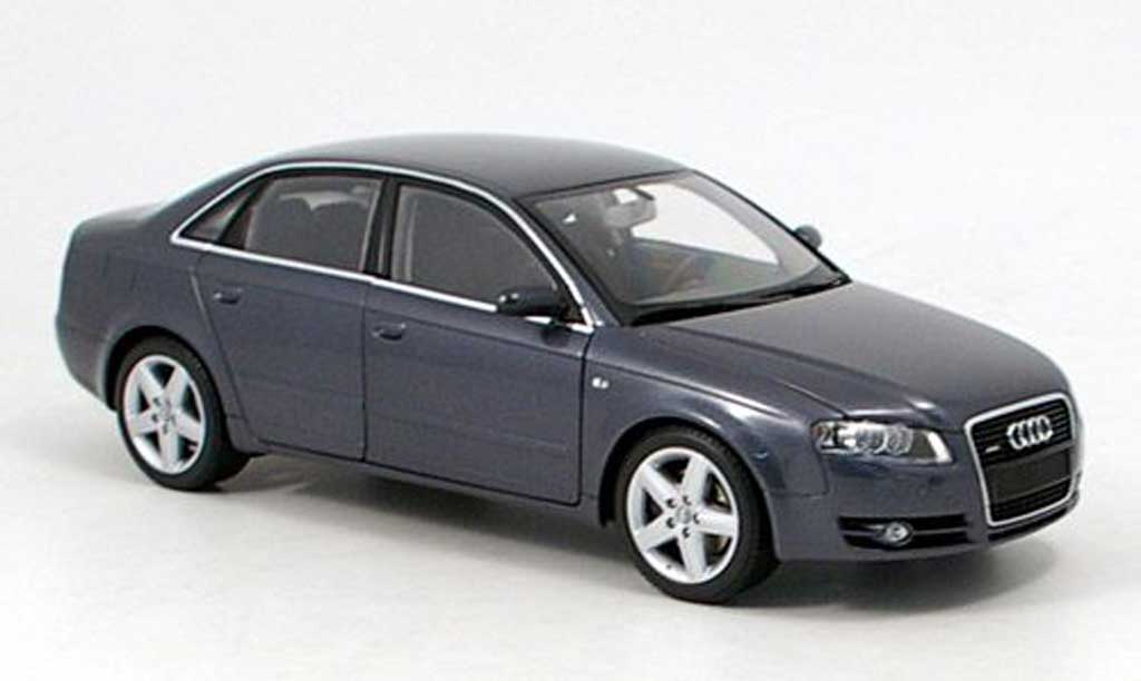 Audi A4 1/18 Minichamps grigio 2005 modellino in miniatura