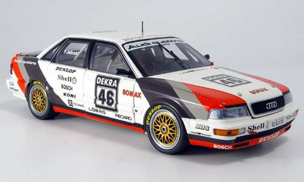 Audi V8 Quattro 1/18 Minichamps Quattro jelinski dtm 1990 modellino in miniatura