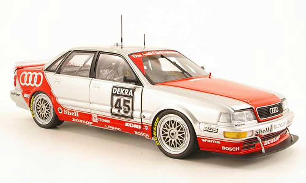 Audi V8 Quattro 1/18 Minichamps Quattro No.45 Team SMS Motorsport H.Haupt DTM-Saison 1992 modellino in miniatura
