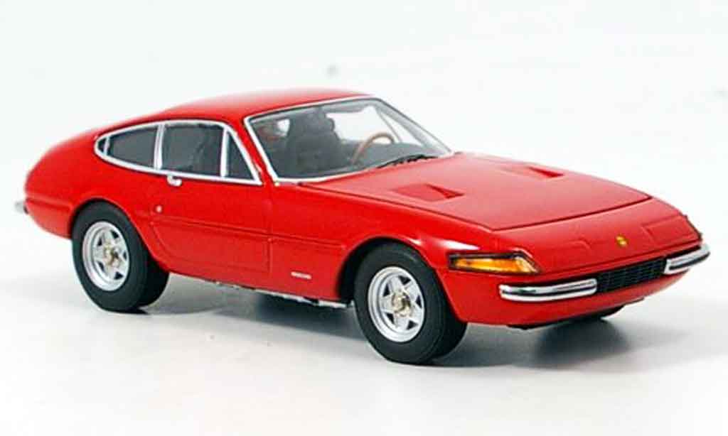 Ferrari 365 GTB/4 1/43 Kyosho GTB/4 rosso 1971 modellino in miniatura