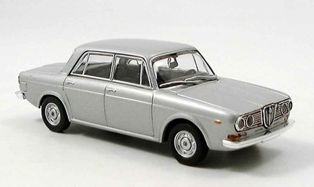 Lancia 2000 1/43 Starline berline grigio modellino in miniatura