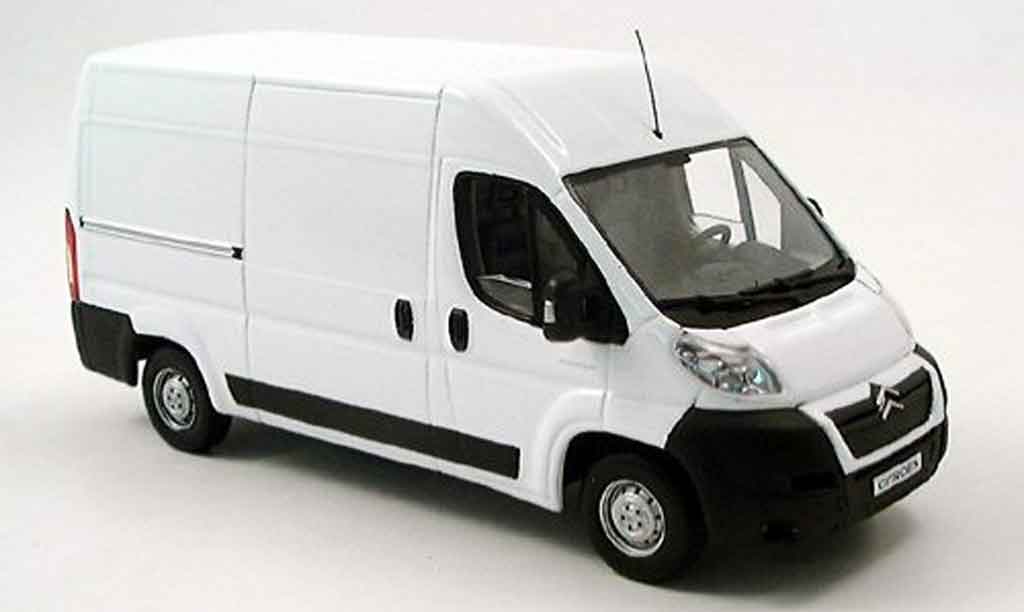 Citroen Jumper 1/43 Norev bianco 2006 modellino in miniatura