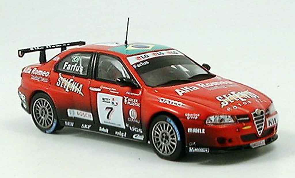 Alfa Romeo 156 GTA WTCC 1/43 Spark GTA WTCC no.7 farfus 2005 modellino in miniatura