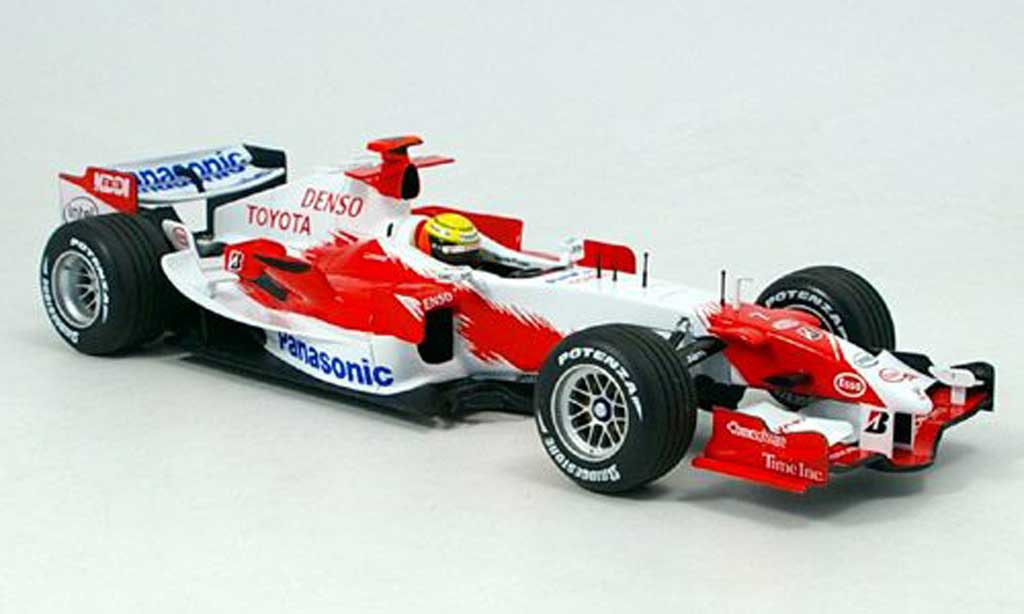 Toyota F1 1/18 Minichamps tf 106 panasonic r.schumacher 2006 modellino in miniatura
