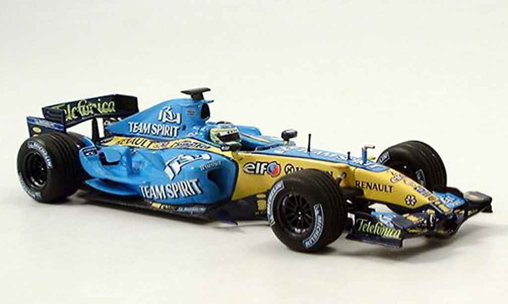 Renault F1 1/43 Minichamps f1 r26 g.fisica 2006 modellino in miniatura