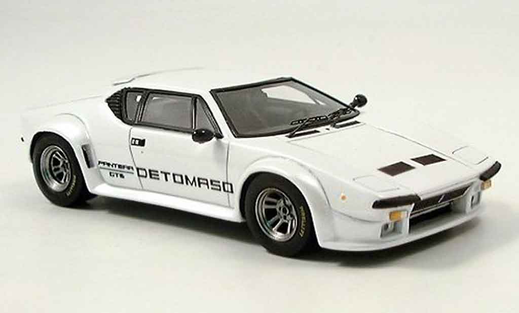 De Tomaso Pantera GT5 1/43 Spark GT5 bianco 1981 modellino in miniatura