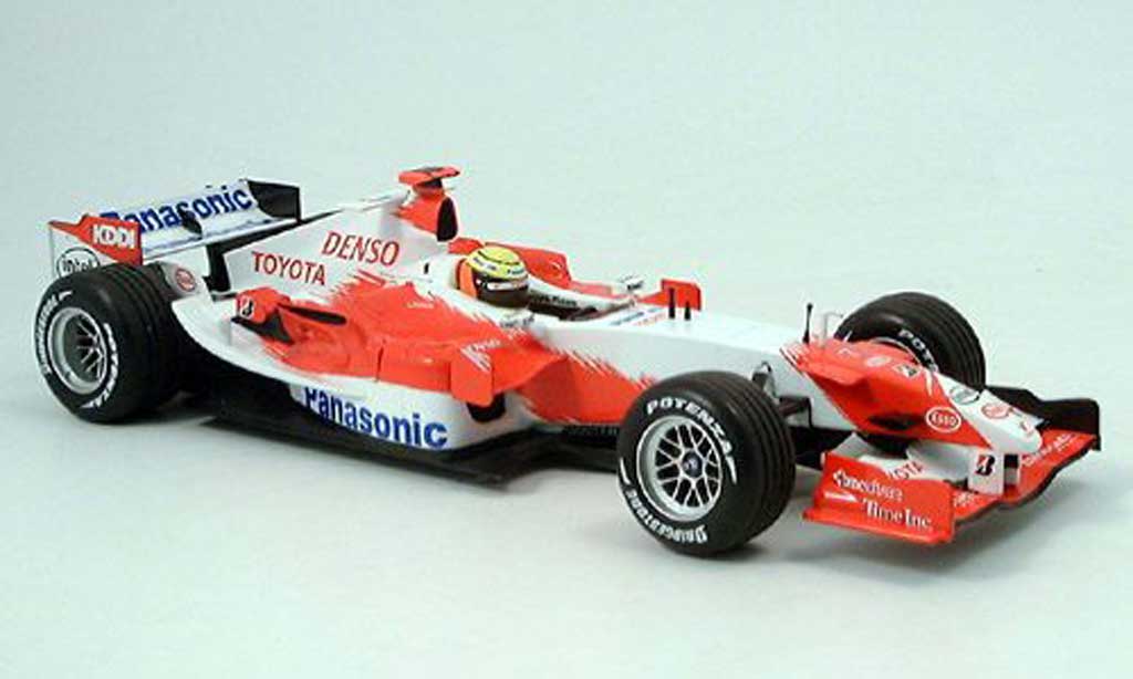 Toyota F1 1/18 Minichamps panasonic r.schumacher presentation 2006 modellino in miniatura