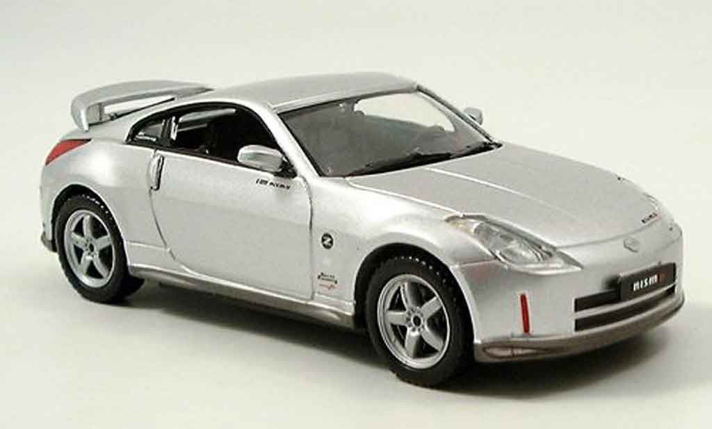 Nissan 350Z 1/43 J Collection Nismo Nismo grigio metallisee modellino in miniatura