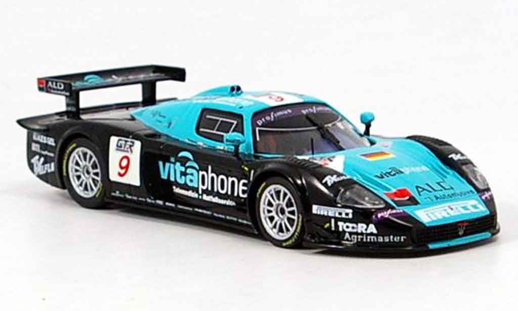 Maserati MC12 1/43 IXO no.9 vitaphone sieger spa 2005 modellino in miniatura