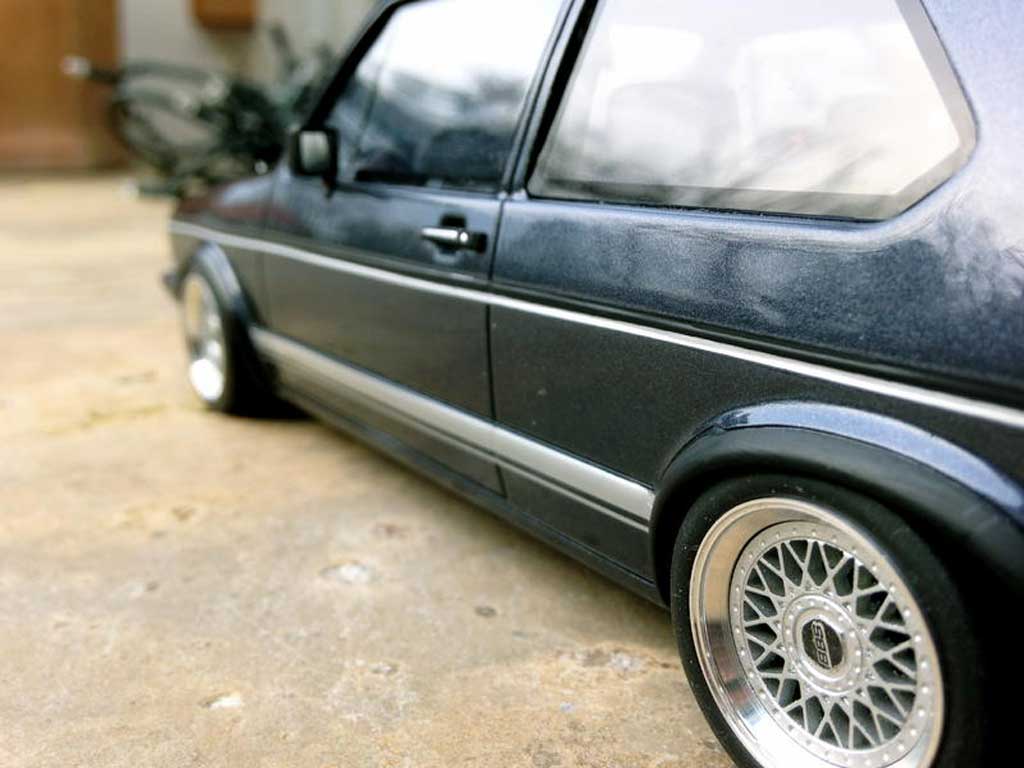 Volkswagen Golf 1 GTI 1/18 Ottomobile 1 GTI 1800 Plus Jantes BBS RM tuning modellino in miniatura