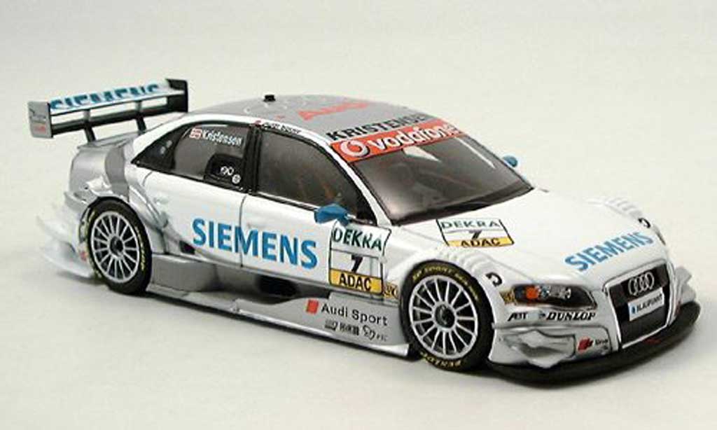 Audi A4 DTM 1/43 Minichamps DTM T.Kristensen Sport Team Abt Sportsline 2006 modellino in miniatura