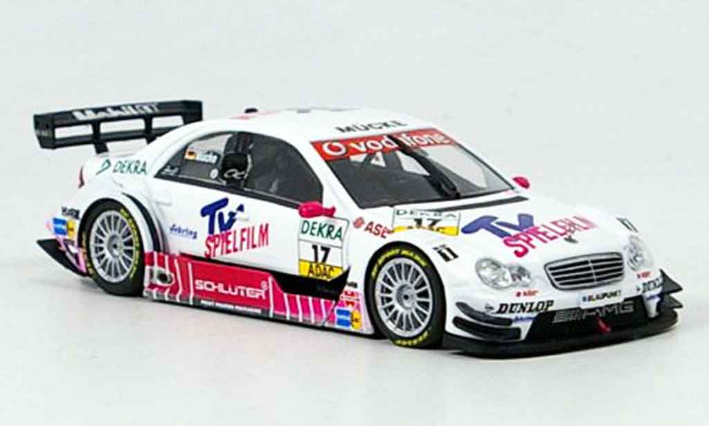 Mercedes Classe C 1/43 Minichamps DTM S.Mucke Team Mucke 2005 modellino in miniatura
