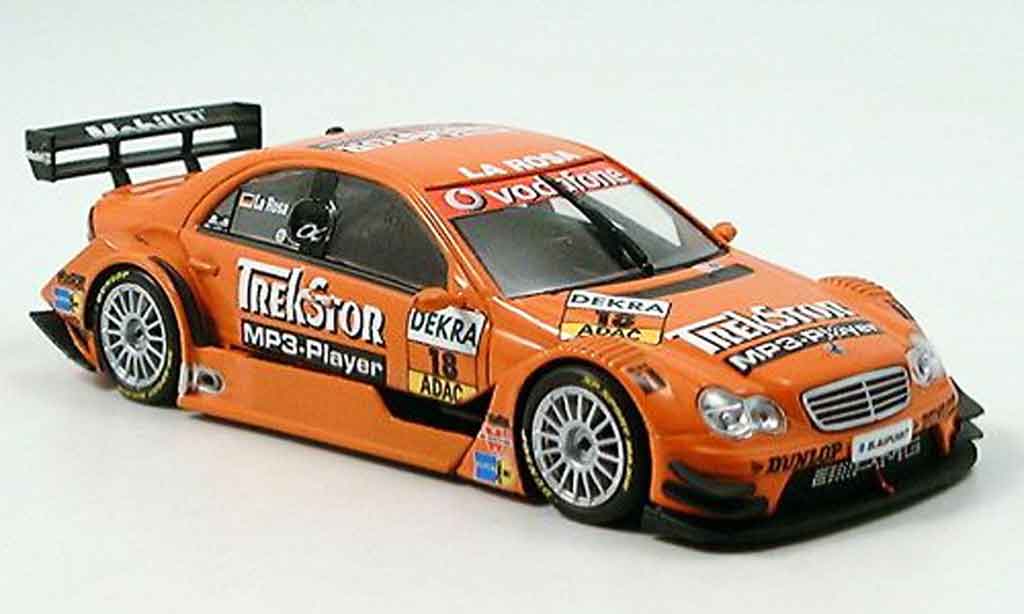 Mercedes Classe C 1/43 Minichamps DTM D.la Rosa Team Mucke 2006 modellino in miniatura