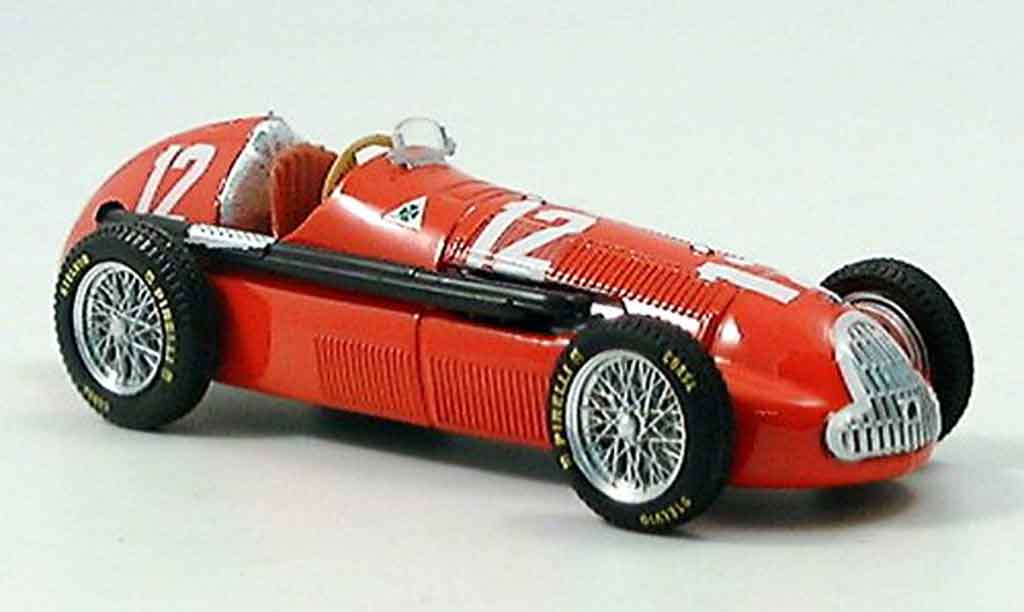 Alfa Romeo 158 1/43 Brumm no.12 l.fagioli gp schweiz 1950 modellino in miniatura