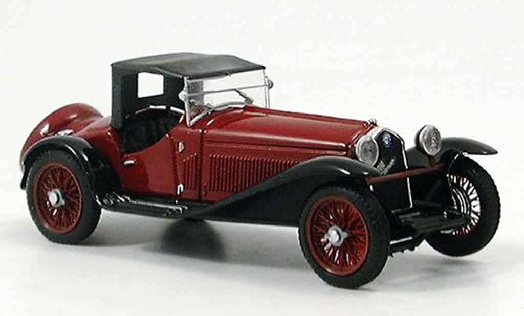 Alfa Romeo 2300 1/43 Brumm rosso nero modellino in miniatura