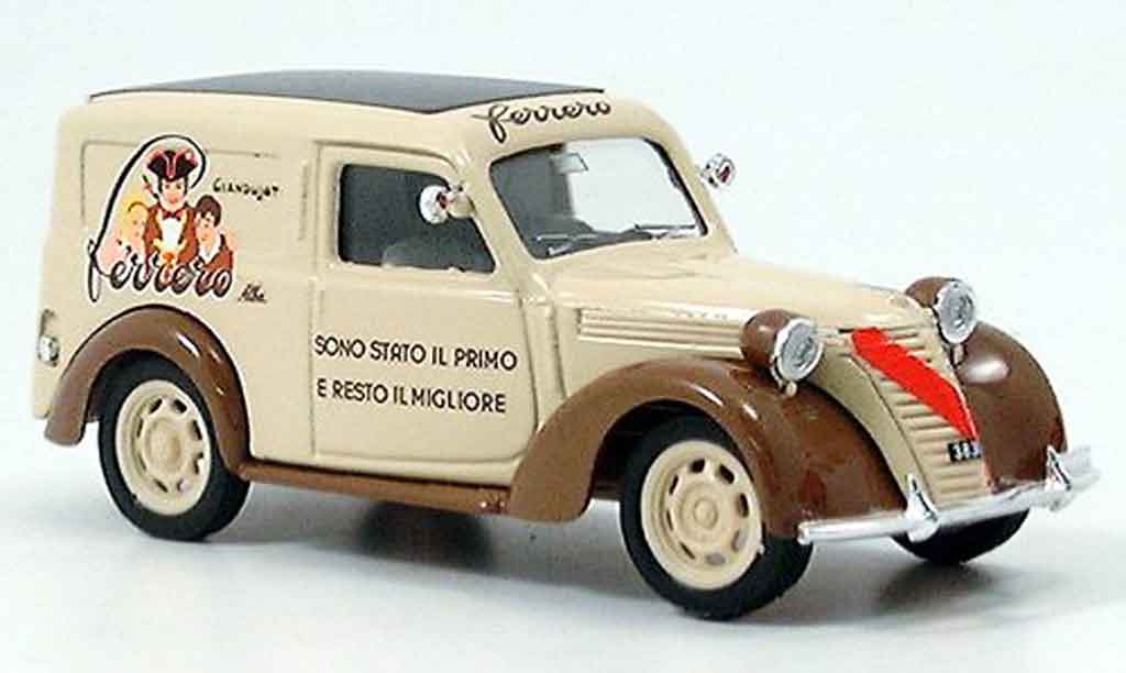 Fiat 1100 1950 1/43 Brumm 1950 Ferrero Lieferwagen modellino in miniatura