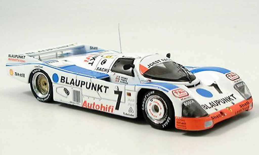 Porsche 962 1988 1/43 Spark 1988 No.7 funfter Le Mans modellino in miniatura