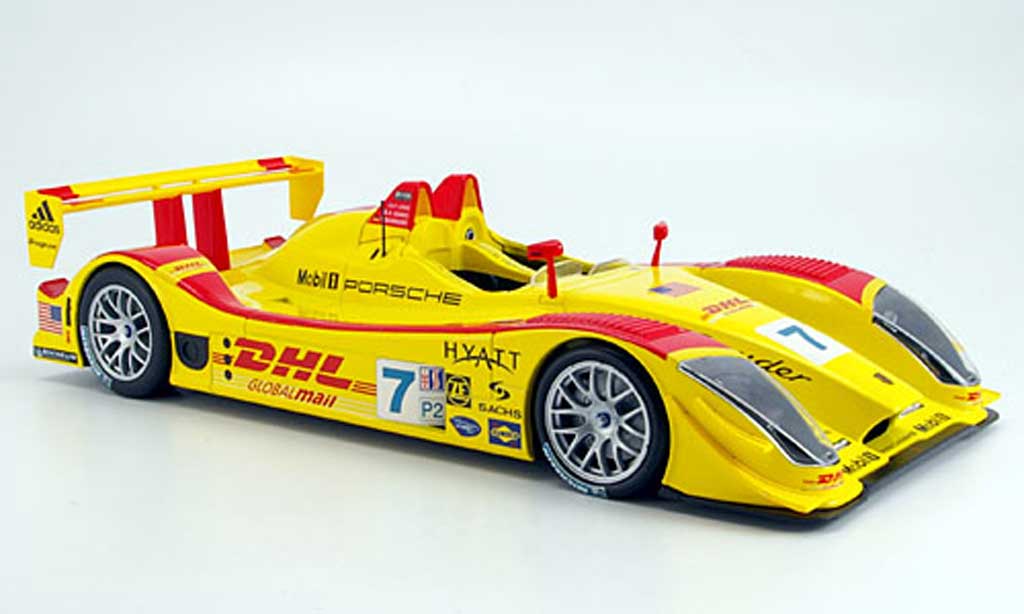 Porsche RS Spyder 1/18 Norev Spyder dhl no.7 modellino in miniatura