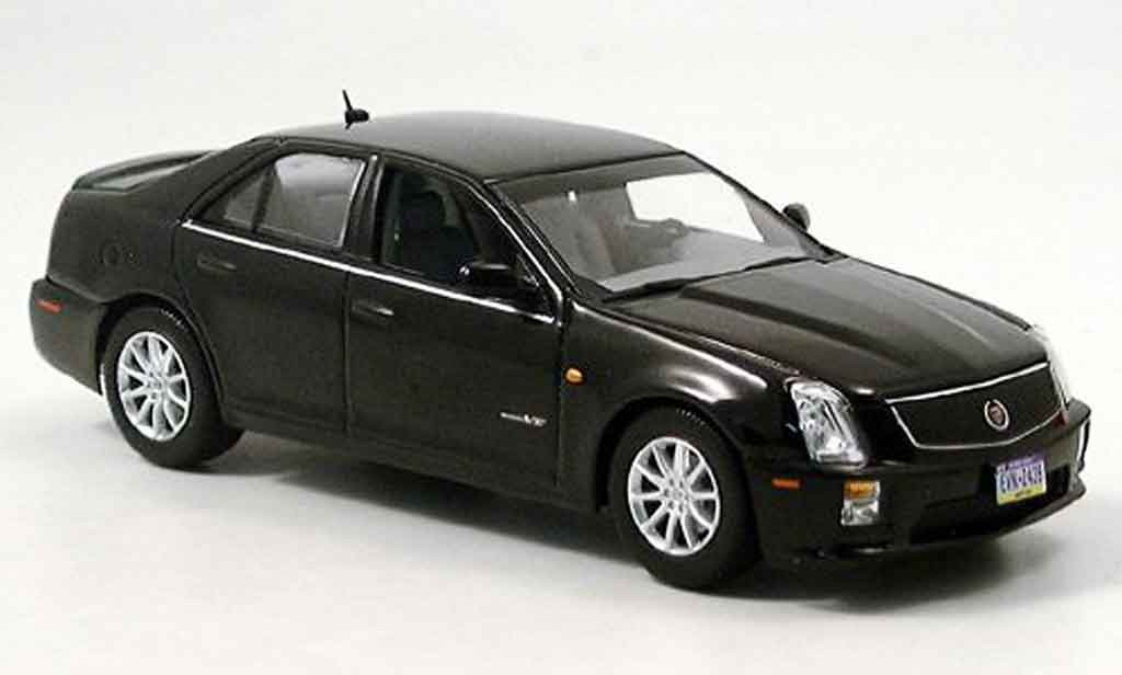 Cadillac STS 1/43 Norev V nero 2006 modellino in miniatura