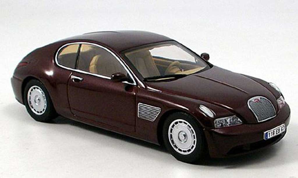 Bugatti EB118 1/43 Autoart rosso Genf 2000 modellino in miniatura