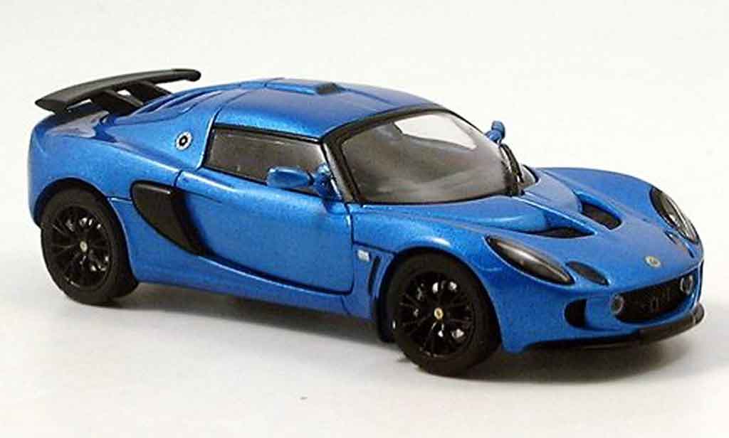 Lotus Exige 1/43 Autoart mk ii blu 2005 modellino in miniatura