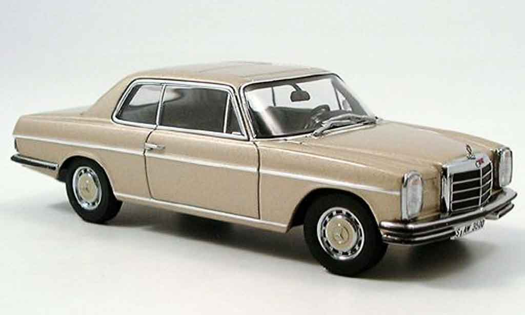 Mercedes 280 1/43 Autoart C Strichachter Coupe beige modellino in miniatura