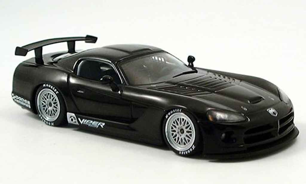 Dodge Viper Competition 1/43 Autoart Competition Competition Car Plain Body nero 2004 modellino in miniatura