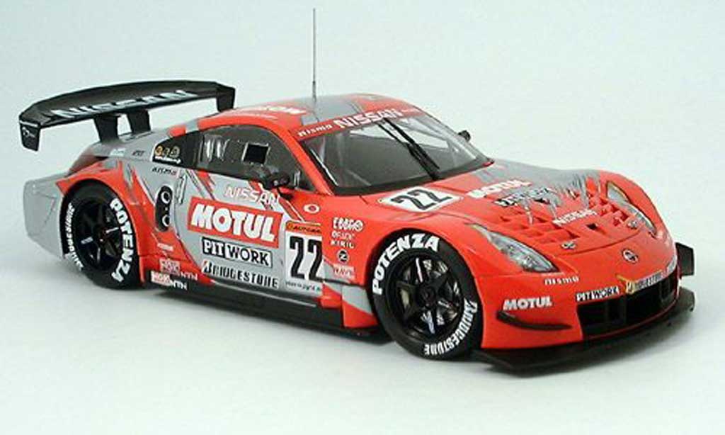 Nissan 350Z 1/18 Autoart JGTC fairlady z motul no.22 2004 modellino in miniatura