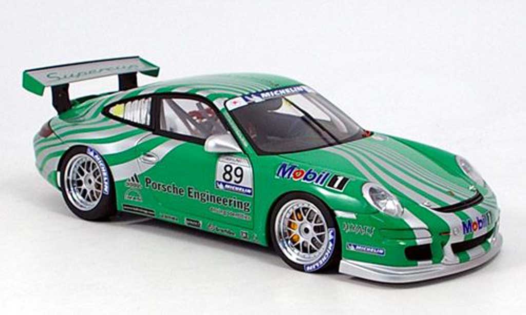 Porsche 997 GT3 CUP 1/18 Autoart GT3 Cup 2006 sc vip car grun modellino in miniatura