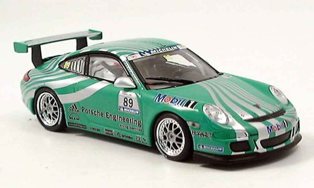Porsche 997 GT3 CUP 1/43 Minichamps GT3 Cup Racing No.89 grun modellino in miniatura