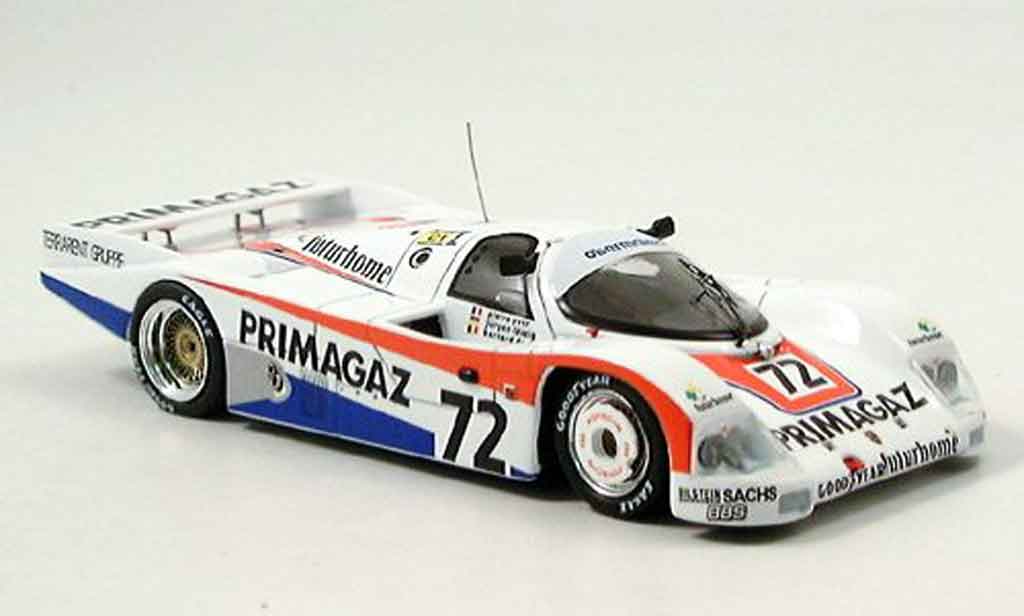 Porsche 962 1987 1/43 Spark 1987 No.72 Primagazzweiter Le Mans modellino in miniatura