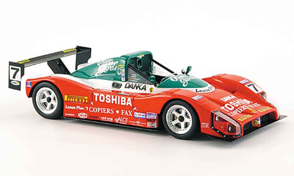 Ferrari 333 1/43 Red Line sp no.7 24h daytona 1999 modellino in miniatura